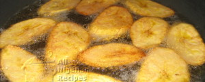 perfect golden fried plantains